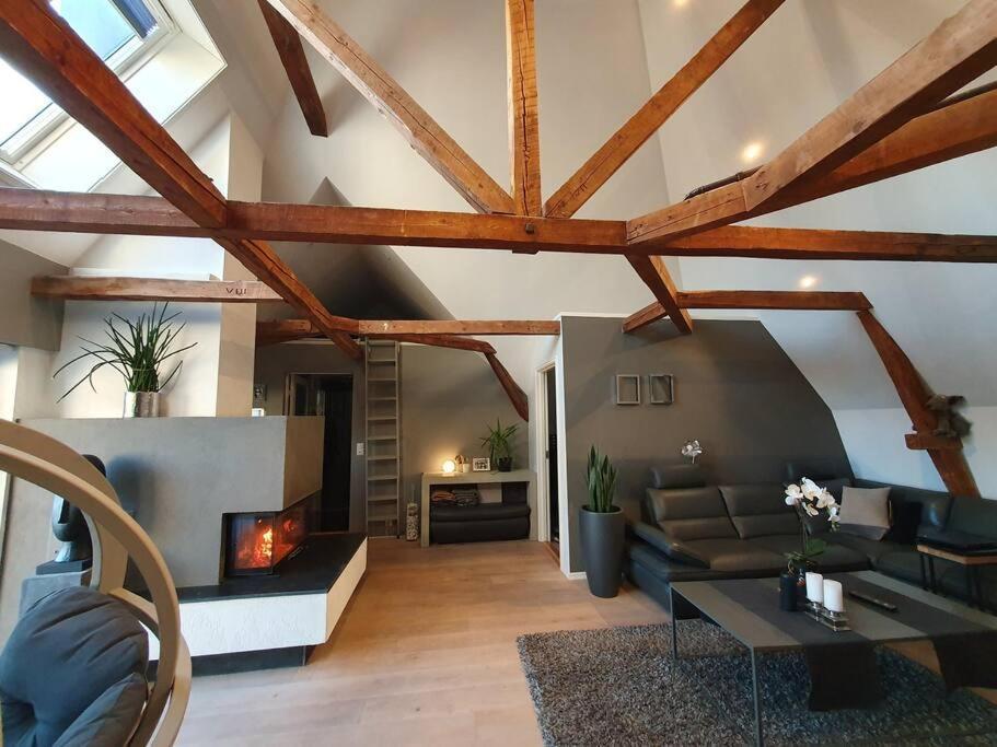 Modern Loftsleilighet เฟรดริคสตา ภายนอก รูปภาพ